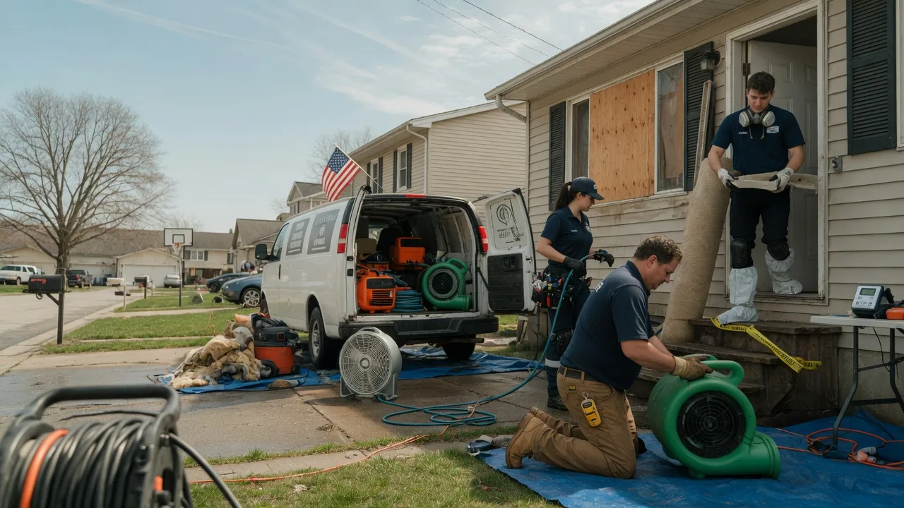 Water Damage Restoration in Thornton, TX near me